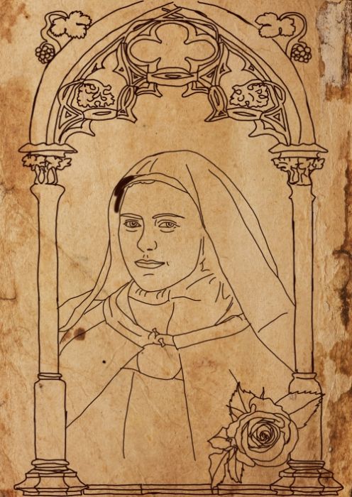 Thérèse of Lisieux by Rowan Lewgalon